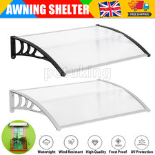 Window Door Front/Back Porch Shad Awning Canopy Overhead Roof Rain Cover Outdoor