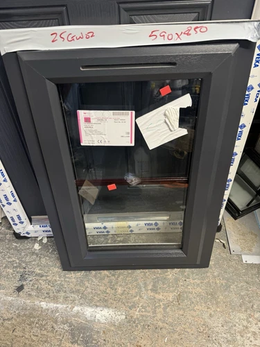 Brand new Anthracite Grey  upvc window 590 X 850 Mm Only £159 Fully Glazed