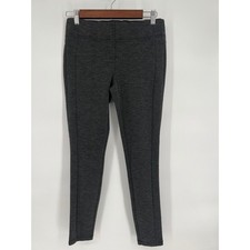 LOFT Outlet Herringbone Leggings Career Casual Gray Pants Trousers Small