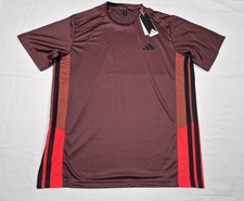 Adidas Mens Multi Sports Training Aurora Ruby TR ESS Tee shirt JE5701 Running