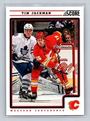 2012-13 Score #100 Tim Jackman Calgary Flames
