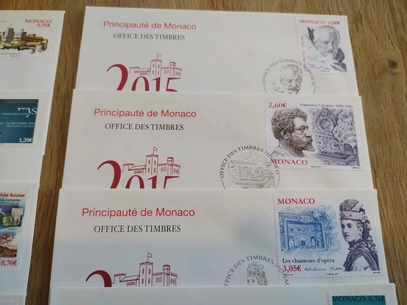 37 enveloppes Timbres premiers jours FDC Année 2015 sans double année complète ? - Photo 4/4