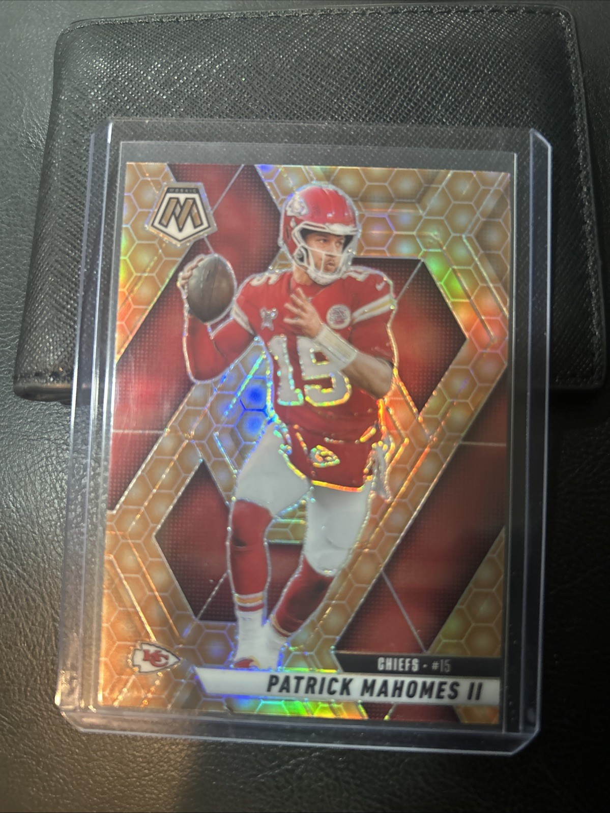 2025 Patrick Mahomes Panini Mosaic Honeycomb Prizms SP Case Hit #200 Chiefs