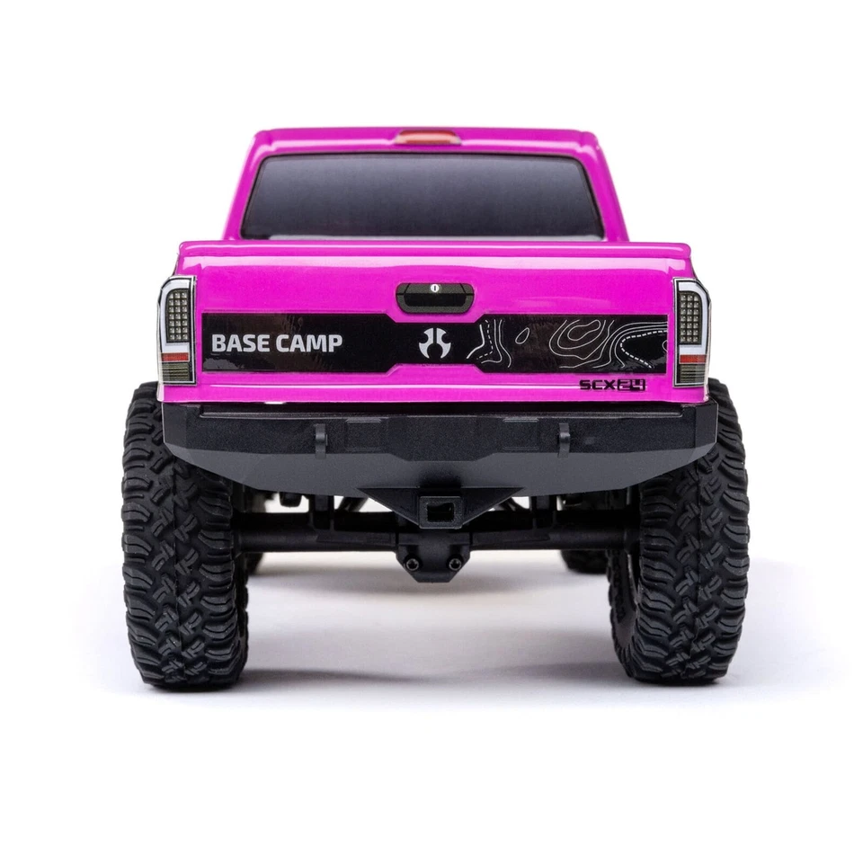 Axial SCX24 Base Camp 4WD RC Rock Crawler RTR – Mit Akku & Ladegerät Pink - Bild 4 von 4