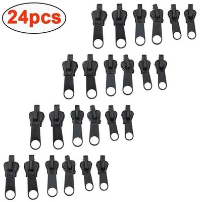 Fix Zipper Zip Slider Repair Instant Kit Removable Rescue Replacement Pack of 6P