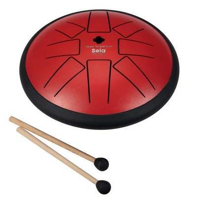 Melody Tongue Drum 6 F Min Red | Englisch (2024) | Hage Musikverlag