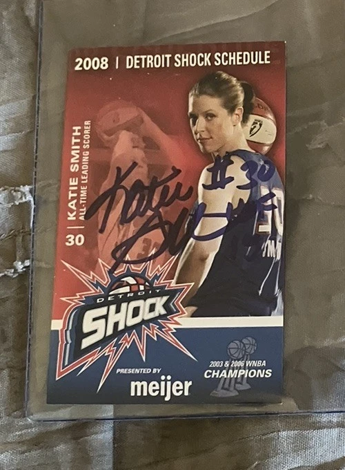 Detroit Shock WNBA Original Autographed Items for sale | eBay