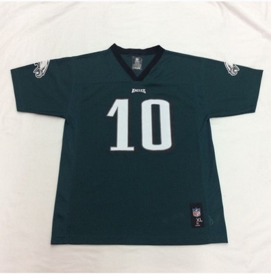 NFL Players Team Apparel Youth XL Green Eagles #10 Jackson