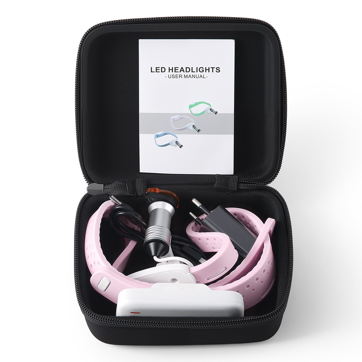 Cordless Dental Portable HeadLight Silicone Headlamp Surgery Medical 5W LED