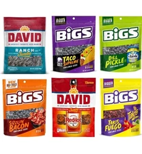 6-Pack Variety Sunflower Seeds – DAVID & BIGS