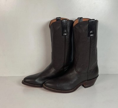 Vintage 1960s Nocona Water Buffalo Cowboy Boots D Exotic