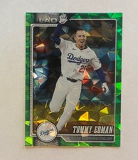 2026 Topps Series 1 Tommy Edman Diamante Green Foil #222 45/99