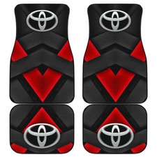 Logo Symbol Car Floor Mats Automotive Car Accessories Custom For Fans