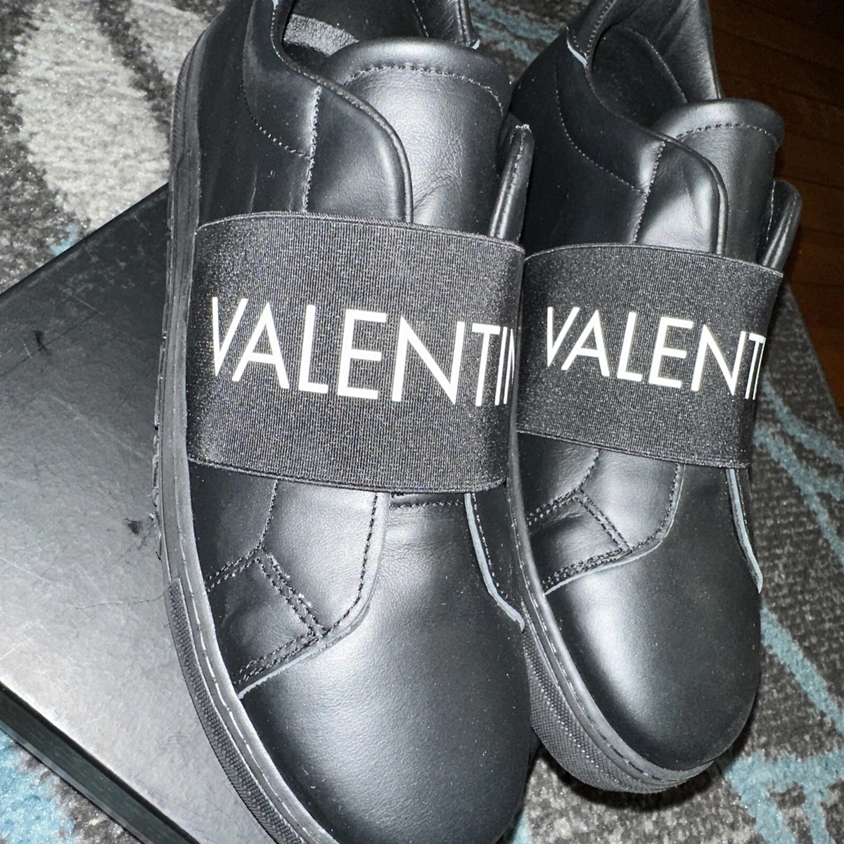 Valentino by Mario Valentino Logo Slip-On Sneakers SIZE 7 | eBay