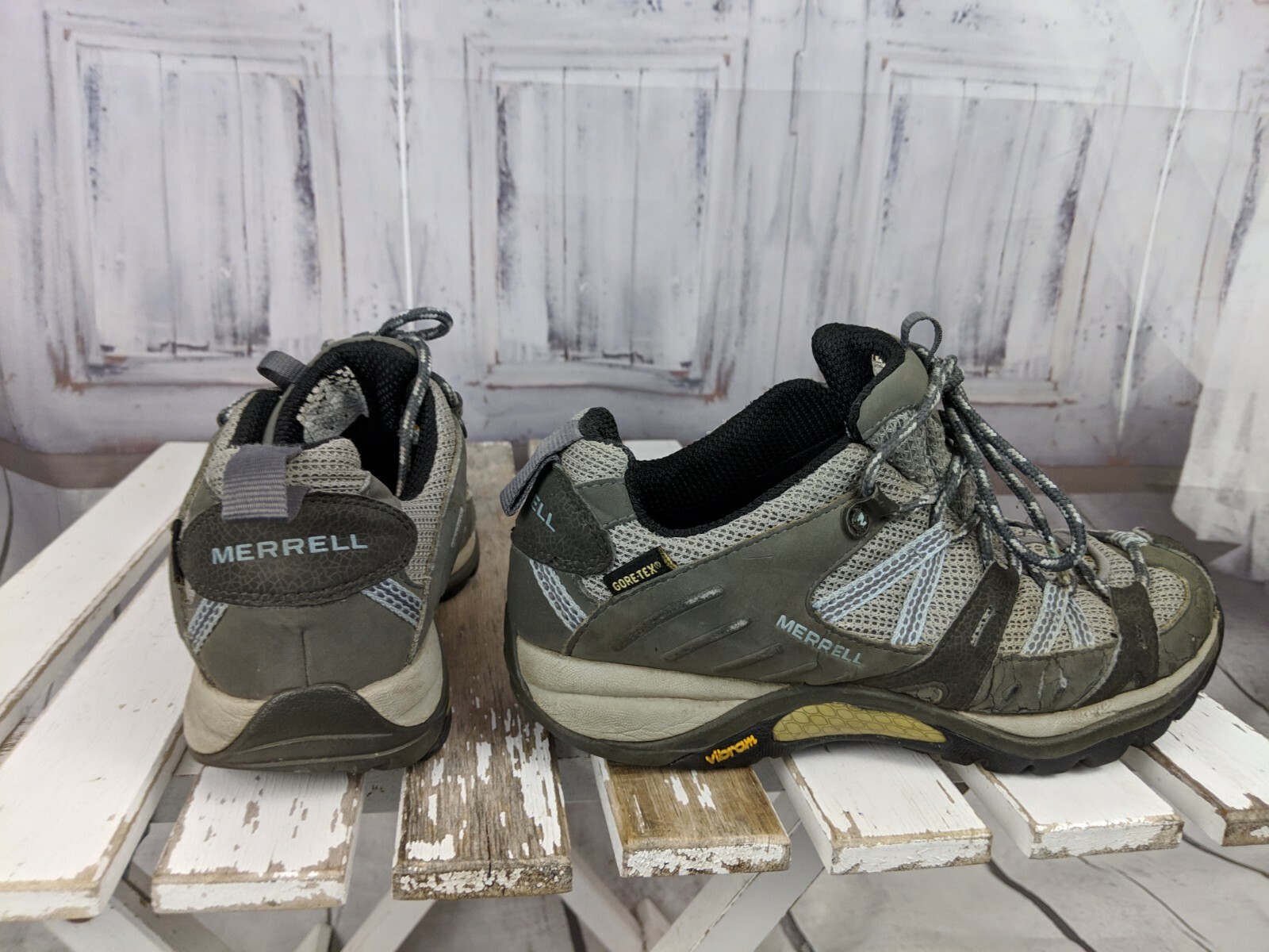 Merrell Vibram scarpe da trekking donna trail 6 stivali comodi da passeggio in pizzo
