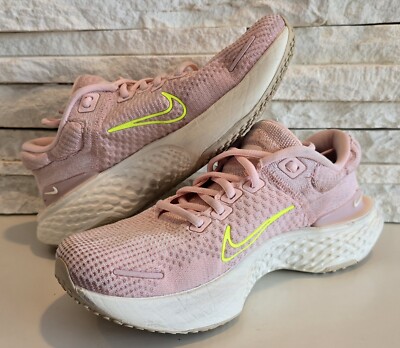 Nike ZoomX Invincible Run Flyknit “Volt” Men’s Size 9.5 Running Shoes Nike Invincible Run Flyknit 3 - White/Black-Volt-Hyper Pink  main image 2