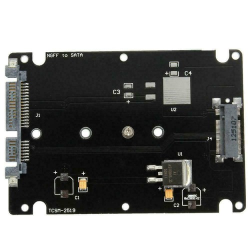 SATA M.2 SSD to 2.5“ SATA NVMe M.2 NGFF SSD to SFF-8639 Adapter D* A2M8 - Bild 4 von 8