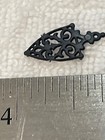 Trivet set/2 Vintage New for miniature dollhouse  Black plastic 1/8" or 1/12"? — photo 2