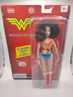 WONDER WOMAN FIGURE 2020 MEGO CORP HEROES DC COMICS TOY NEU OVP SPIELZEUG 8 INCH