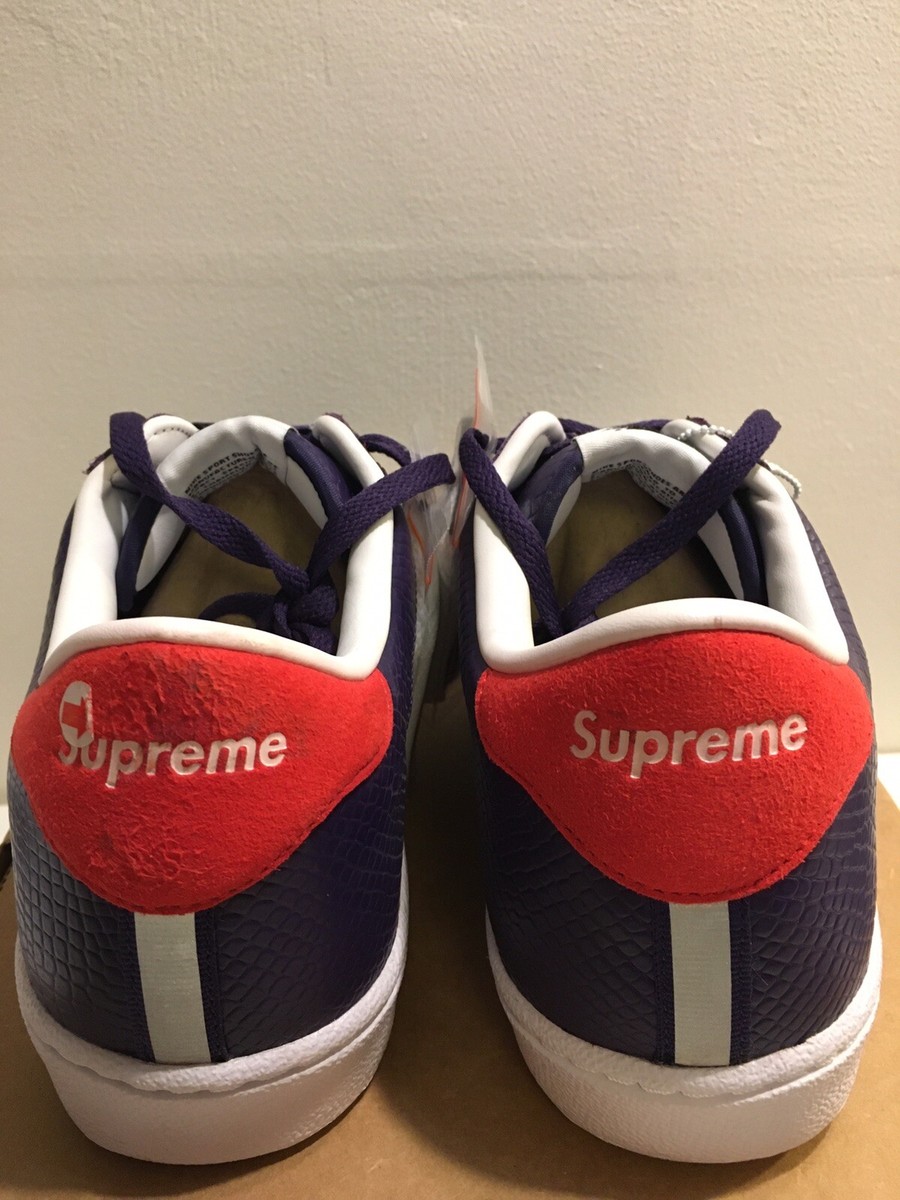 ★ナイキ×Supremeコラボ★ SB テニスクラシック 556045-516 New Nike SB Tennis Classic Supreme Purple White Red Size