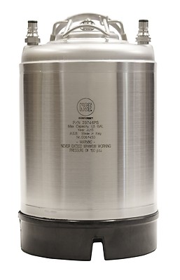 New 2.5 Gallon Ball Lock AEB Keg for Cold Brew Coffee Soda Beer NSF Approved