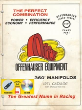 Offenhauser Sales Corp 1971 Performance Catalog PDF File USB Flash Drive