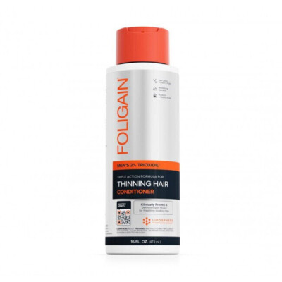 FOLIGAIN Triple Action Conditioner zum Ausdünnen des Haares für Männer mit 2% Trioxidil