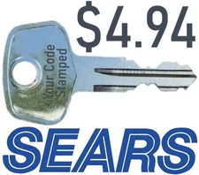 SEARS Replacement Key X-cargo Roof Rack Karrite Ski Carrier Skyline Sportrack XL