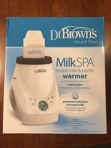 dr brown's natural flow milk spa breast milk & bottle warmer