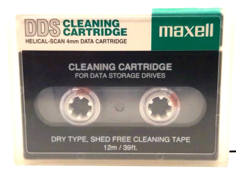 MAXELL Helical Scan - 4 mm Reinigungsband für DDS/DAT-Laufwerke -- NEU & Sealed - Bild 3 von 4