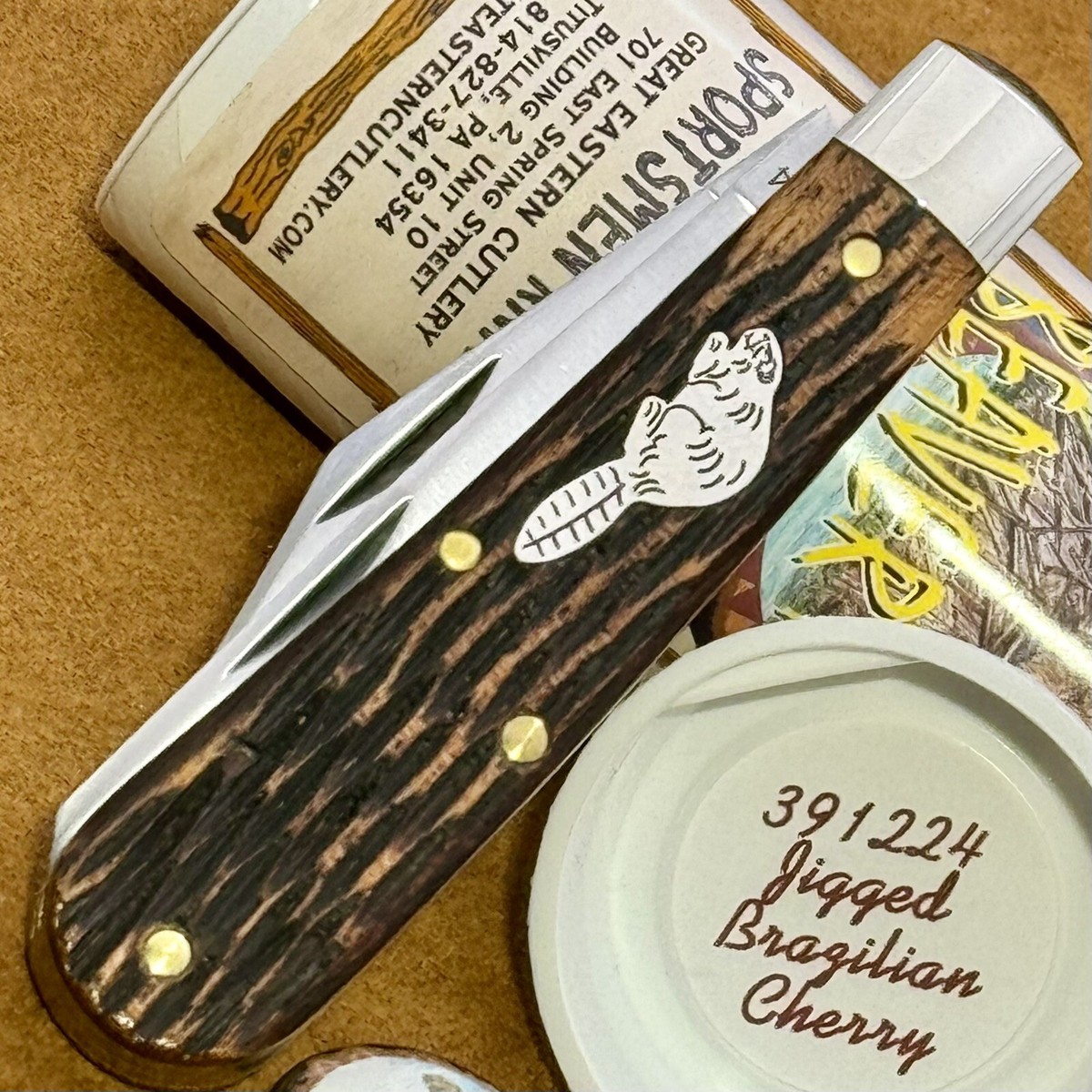 ✨Great Eastern Cutlery Tidioute GEC 39 Beaver Tail Knife