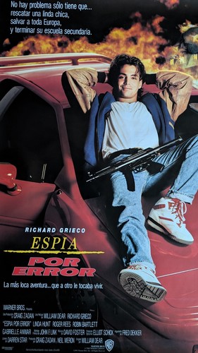 If Looks Could Kill, '91 US one sheet poster, rolled 27''x40'' Spanish,  SS