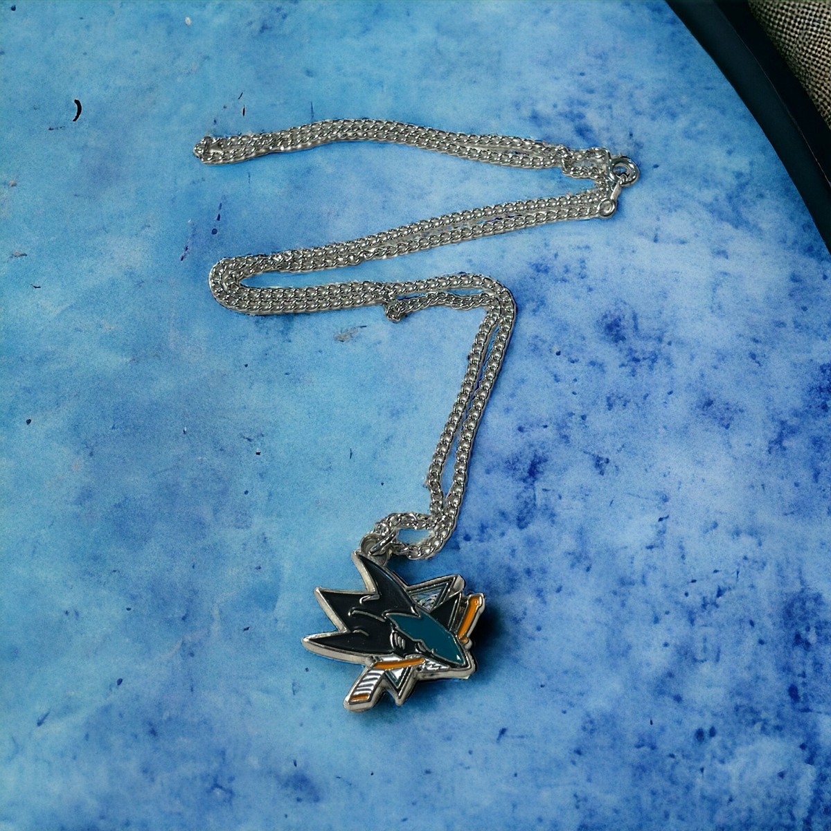 San Jose Sharks Pendant Necklace | eBay