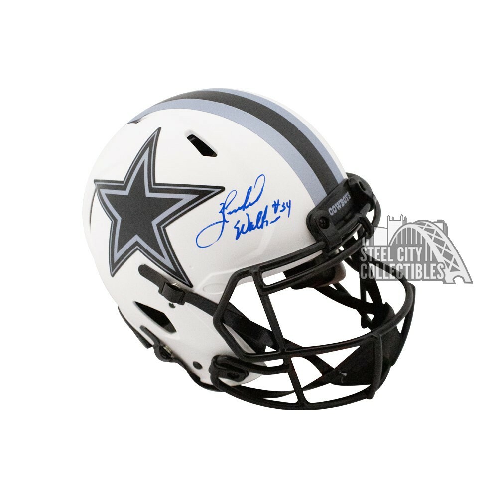 Herschel Walker Autographed Signed Dallas Cowboys Cowboys Lunar Eclipse Authentic Full-Size Helmet BAS 