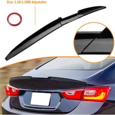 Rear Trunk Spoiler Wing Fit For Chevrolet Malibu Camaro Impala Sedan Gloss Black Rear Trunk Spoiler Wing Fit For Chevrolet Malibu Camaro Impala Sedan Gloss Black