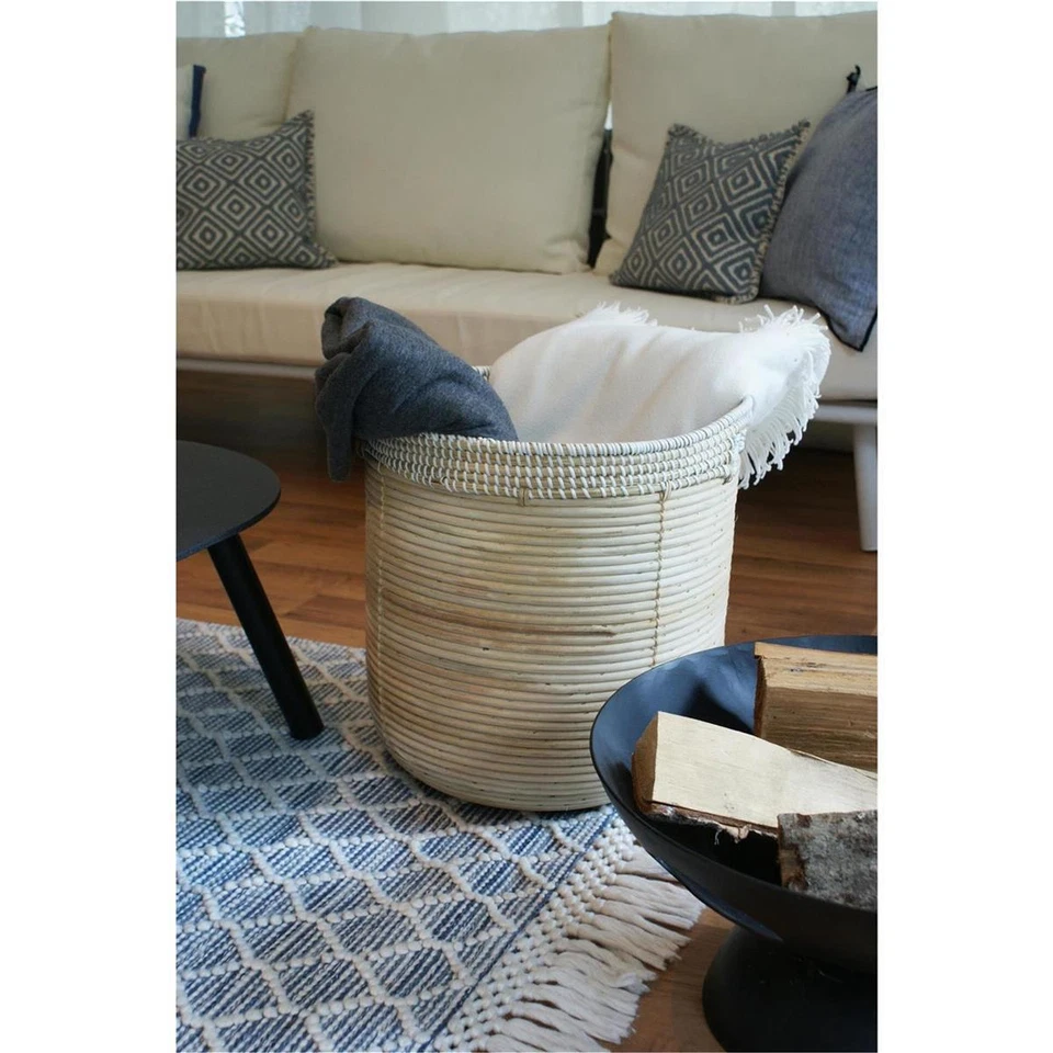 BOURGH Korb RATESCH, Durchmesser 40 cm, aus Rattan und Seegras - Bild 2 von 4