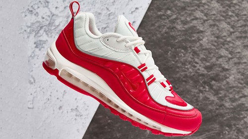 Nike Air Max 98 Men's RED Trainers 