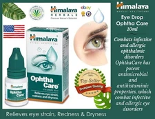 5 BOX Himalaya Ophtha Care Eye Drops  Health Ayurvedic OFFICIAL USA New