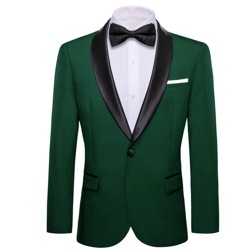 Para Hombres Floral Esmoquin Cena Chaqueta Calce Regular Chal Solapa Paisley Baile de graduación Fiesta Traje - Imagen 177 de 236