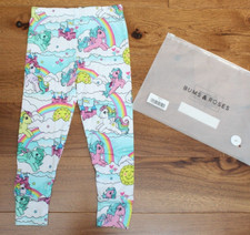 NEW Bums  Roses MY LITTLE PONY PAJAMA PANTS Girls 4 Retro G1 Bamboo PJs
