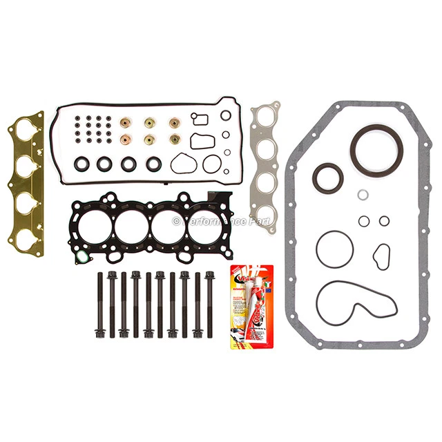 Juego completo de juntas pernos de cabeza para 02-06 Acura RSX Honda Civic VTEC 2,0 L K20A3 DOHC Foto 2 de 4