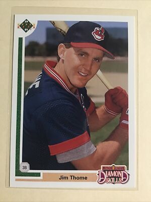 1991 Upper Deck Final Edition #17F JIM THOME - RC ROOKIE  - NM-MINT 4356