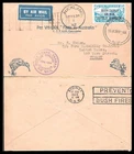 NEW ZEALAND 1934 7d FIRST TRANS-TASMAN AIRMAIL FDC (F-VF) *17 FE 34*