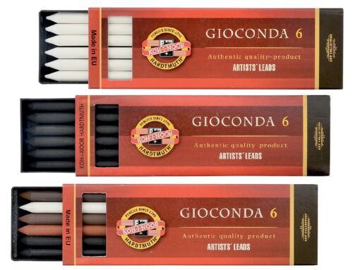 Clutch Pencil Graphite Lead 5.6mm Refill Charcoal Chalk KOH-I-NOOR Gioconda