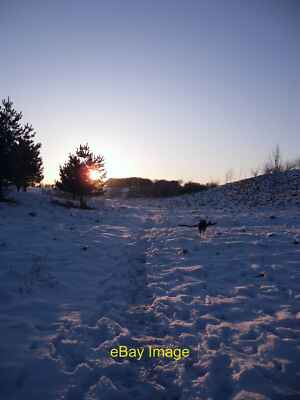 Photo 12x8 Heading off into the Sunset Greenhead The Nature Reserve path c2010