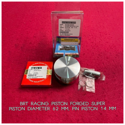BRT RACING SUPER KOLBEN SCHMIEDEKIT KOLBEN 62MM STIFT 14MM UNIVERSAL TYP NEW GEN