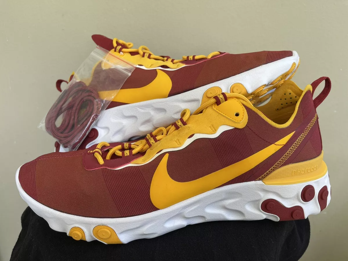 Nike clearance react gold