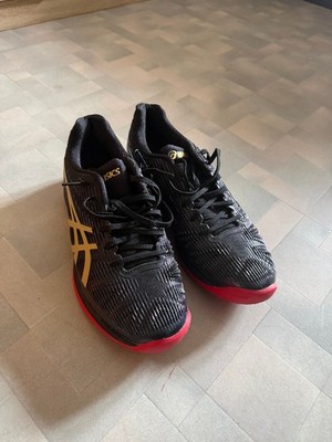 Asics Solution Speed FF Men Clay schwarz rot gold Grösse 44