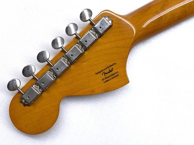 DARK! Fender Squier Strat 70's Style LARGE HEADSTOCK TINTED