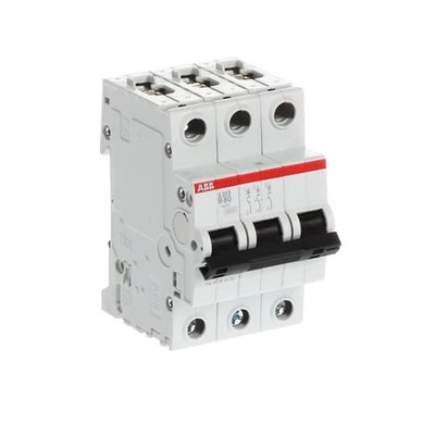 ABB - S203-B80 Sicherungsautomat B-Char., 6kA, 80A, 3P - 2CDS253001R0805